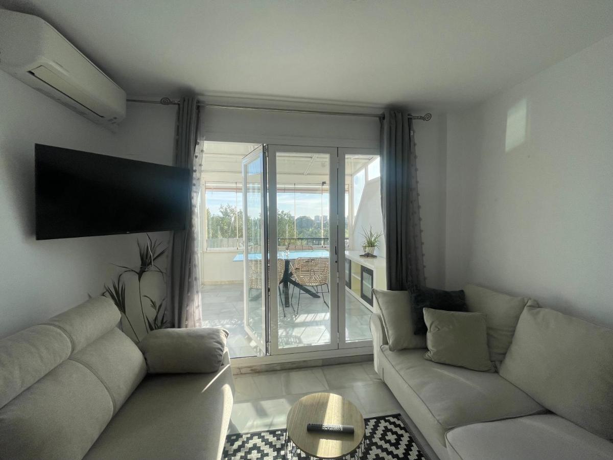 Апартаменты Atico Penthouse Рокетас-де-Мар Экстерьер фото